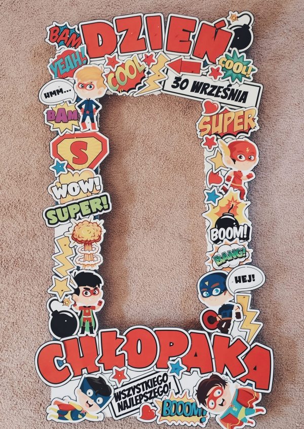 Fotoramka: Dzień Chłopaka - Superbohaterowie - obrazek 4
