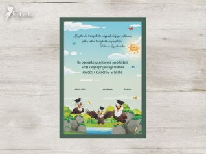 Wkładka - ukończenie przedszkola: Orły