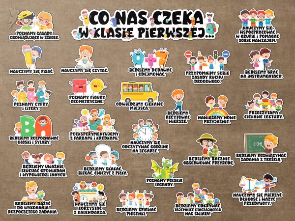 Co nas czeka w klasie pierwszej