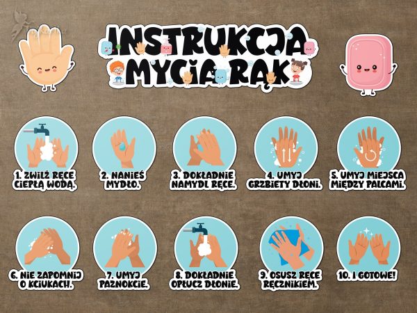 Instrukcja mycia rąk