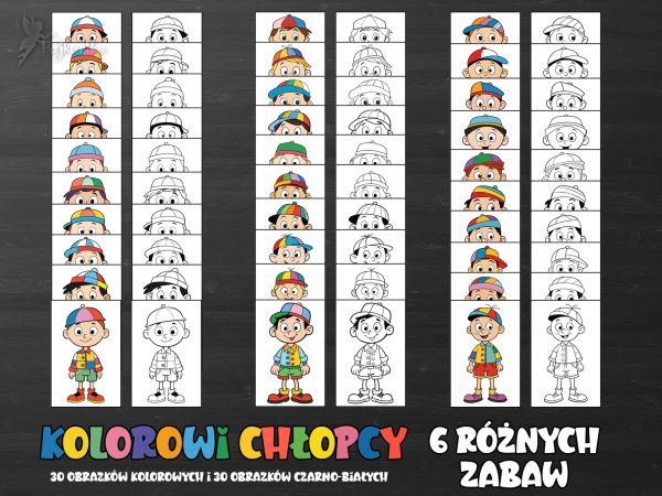 Kolorowi chłopcy