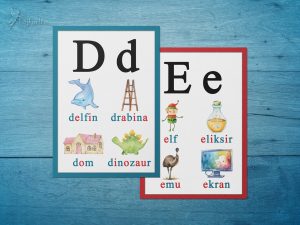 Litery - plansze demonstracyjne