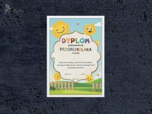 Dyplom pasowania: Słoneczka