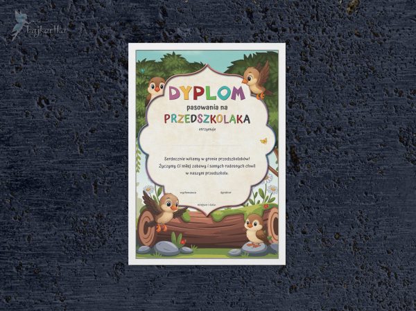 Dyplom pasowania: Wróbelki