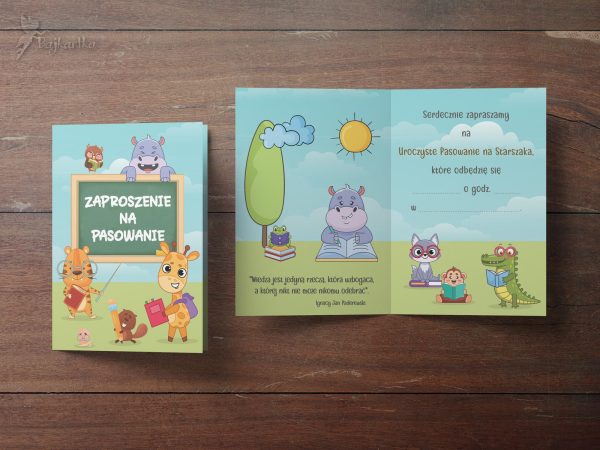 Zaproszenie: Pasowanie na Starszaka