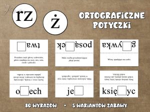 Ortograficzne potyczki - ż czy rz?