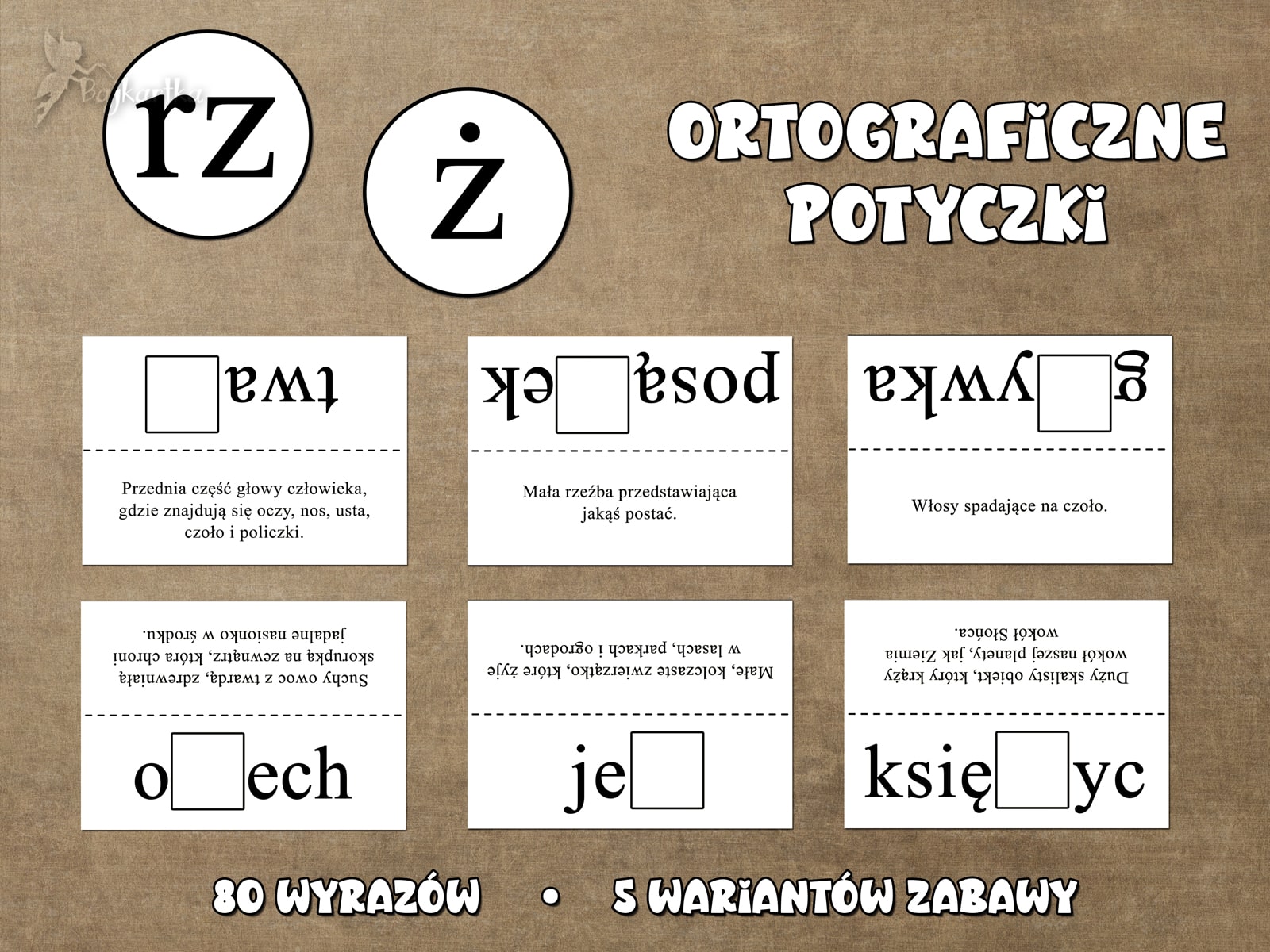 Ortograficzne potyczki - ż czy rz?