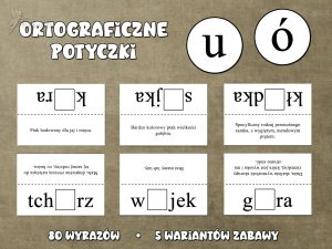 Ortograficzne potyczki - u czy ó?