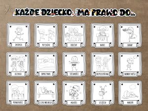 Prawa dziecka - do kolorowania