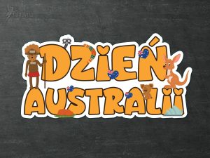 Napis: Dzień Australii