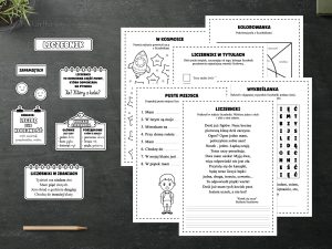 Zabawy z liczebnikiem