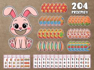 Matematyczna zabawa: Głodny Zajączek