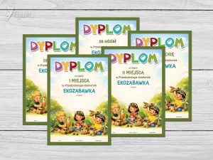 Zestaw dyplomów: Ekozabawka