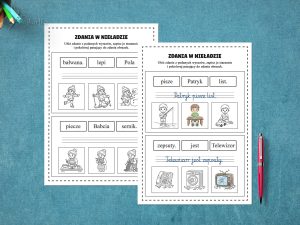 Zdania w nieładzie - trzyelementowe